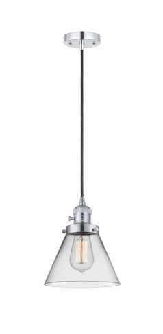 Mini Pendants Glass Down by Innovations ( 405 | 201CSW-PC-G42-LED Franklin Restoration ) 