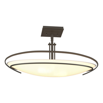 Semi-Flush Mts. Bowl Style by Hubbardton Forge ( 39 | 124341-SKT-07-GG0089 Mackintosh ) 