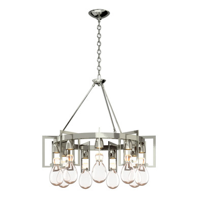 Mid. Chandeliers Glass Down by Hubbardton Forge ( 39 | 104360-SKT-85-ZM0572 Apothecary ) 