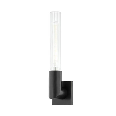 Sconces Single Glass by Hudson Valley ( 70 | 1201-OB Asher ) 
