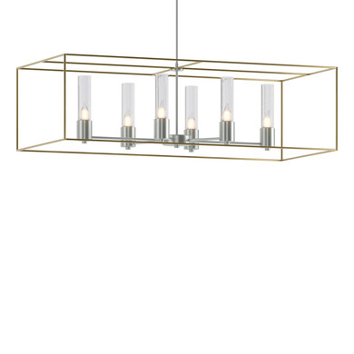 Linear/Island Open Frame by Hubbardton Forge ( 39 | 138940-SKT-MULT-82-86-II0392 Portico ) 