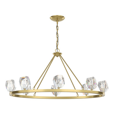 Large Chandeliers Glass Shade by Hubbardton Forge ( 39 | 105021-SKT-86-CR Gatsby ) 