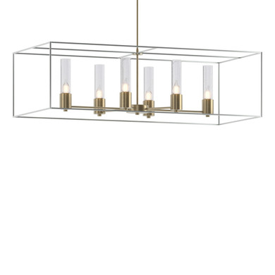 Linear/Island Open Frame by Hubbardton Forge ( 39 | 138940-SKT-MULT-84-82-II0392 Portico ) 
