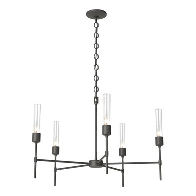Mid. Chandeliers Glass Up by Hubbardton Forge ( 39 | 105045-SKT-20-ZM0611 Vela ) 