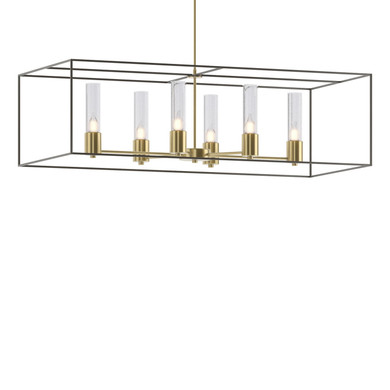 Linear/Island Open Frame by Hubbardton Forge ( 39 | 138940-SKT-MULT-86-07-II0392 Portico ) 