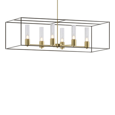 Linear/Island Open Frame by Hubbardton Forge ( 39 | 138940-SKT-MULT-86-14-II0392 Portico ) 