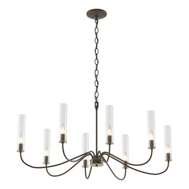 Large Chandeliers Glass Shade by Hubbardton Forge ( 39 | 105050-SKT-05-BR-ZM0611 Grace ) 