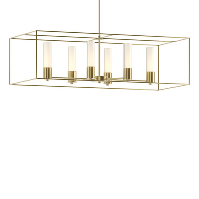 Linear/Island Open Frame by Hubbardton Forge ( 39 | 138940-SKT-MULT-86-86-GG0392 Portico ) 