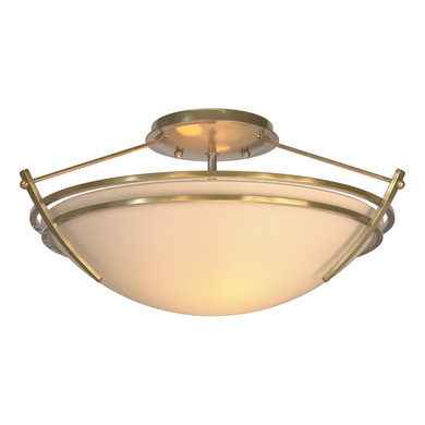 Semi-Flush Mts. Bowl Style by Hubbardton Forge ( 39 | 124412-SKT-86-SS0047 Tryne ) 