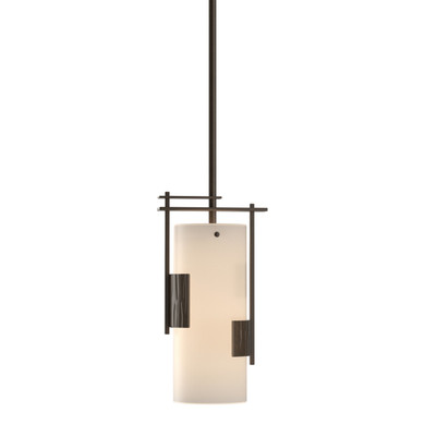 Mini Pendants Glass Down by Hubbardton Forge ( 39 | 185400-SKT-MULT-05-GG0075 Fullered Impressions ) 