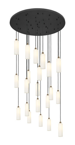 Pendants Multi-port/Cascade by Innovations ( 405 | 148BK-B-21P-BB-G434-12WH Downtown Urban ) 