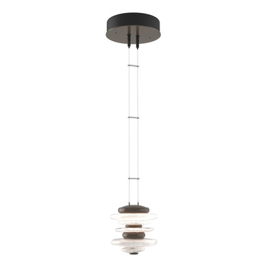 Mini Pendants Glass Down by Hubbardton Forge ( 39 | 139970-LED-STND-05 Cairn ) 