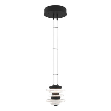 Mini Pendants Glass Down by Hubbardton Forge ( 39 | 139970-LED-STND-10 Cairn ) 