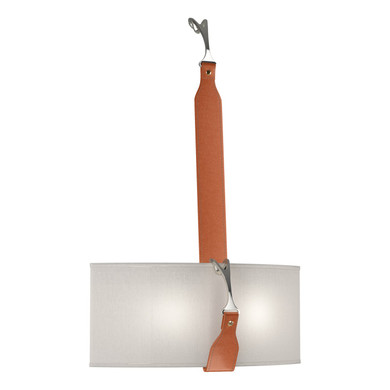 Sconces Drum Shade by Hubbardton Forge ( 39 | 204070-SKT-10-24-LC-SE1613 Saratoga ) 