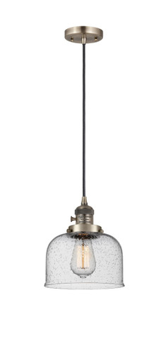 Mini Pendants Glass Down by Innovations ( 405 | 201CSW-AB-G74-LED Franklin Restoration ) 