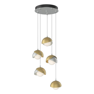 Pendants Multi-port/Cascade by Hubbardton Forge ( 39 | 131125-SKT-STND-82-86-GG0711 Brooklyn ) 
