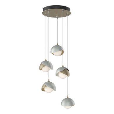 Pendants Multi-port/Cascade by Hubbardton Forge ( 39 | 131125-SKT-STND-84-82-GG0711 Brooklyn ) 