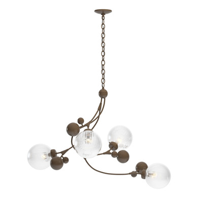 Large Chandeliers Glass Shade by Hubbardton Forge ( 39 | 136420-SKT-05-LL0639 Sprig ) 