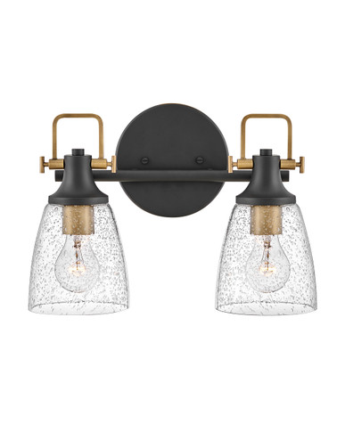 Bathroom Fixtures Two Lights by Hinkley ( 13 | 51272BK Easton ) 