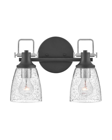 Bathroom Fixtures Two Lights by Hinkley ( 13 | 51272BK-CM Easton ) 