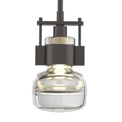 Mini Pendants Glass Down by Hubbardton Forge ( 39 | 187330-SKT-MULT-14-ZM0448 Cuff ) 