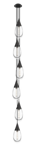 Pendants Multi-port/Cascade by Innovations ( 405 | 106-450-1P-BK-G450-6CL Downtown Urban ) 