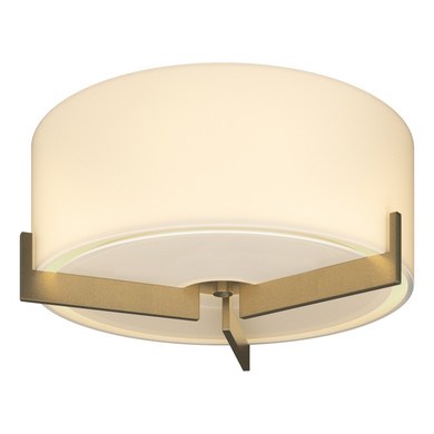Flush Mounts Drum Shade by Hubbardton Forge ( 39 | 126401-SKT-84-GG0218 Axis ) 