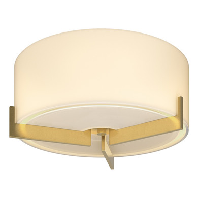 Flush Mounts Drum Shade by Hubbardton Forge ( 39 | 126401-SKT-86-GG0218 Axis ) 