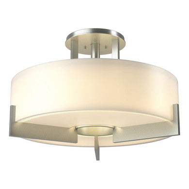 Semi-Flush Mts. Drum Shade by Hubbardton Forge ( 39 | 126403-SKT-82-GG0216 Axis ) 