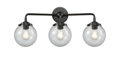 Bathroom Fixtures Three Lights by Innovations ( 405 | 284-3W-OB-G204-6-LED Nouveau ) 