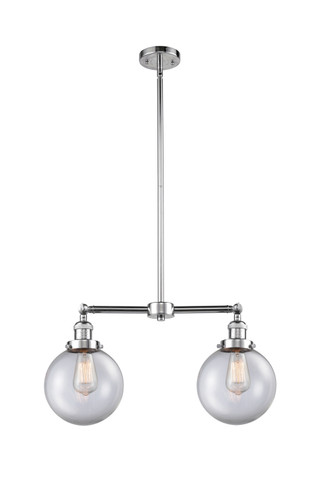 Linear/Island 2 Light Bar by Innovations ( 405 | 209-PC-G202-8 Franklin Restoration ) 