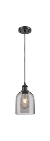 Mini Pendants Glass Down by Innovations ( 405 | 516-1P-BK-G558-6SM Ballston ) 