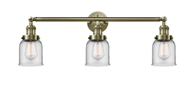 Bathroom Fixtures Three Lights by Innovations ( 405 | 205-AB-G52-LED Franklin Restoration ) 