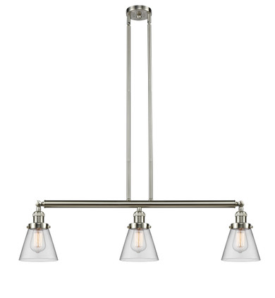 Linear/Island 3 Light Bar by Innovations ( 405 | 213-SN-G62-LED Franklin Restoration ) 