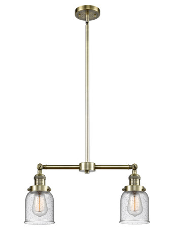 Mid. Chandeliers Glass Down by Innovations ( 405 | 209-AB-G54-LED Franklin Restoration ) 