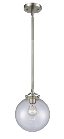 Mini Pendants Glass Down by Innovations ( 405 | 284-1S-SN-G204-8-LED Nouveau ) 