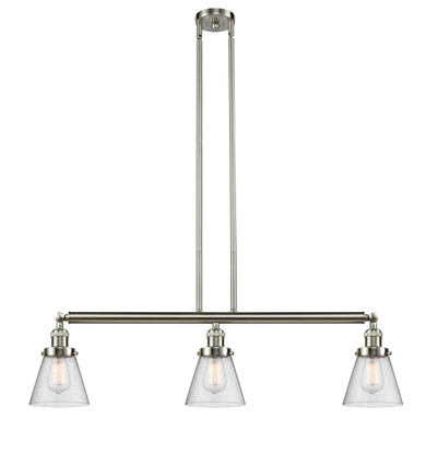 Linear/Island 3 Light Bar by Innovations ( 405 | 213-SN-G64-LED Franklin Restoration ) 
