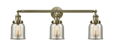 Bathroom Fixtures Three Lights by Innovations ( 405 | 205-AB-G58-LED Franklin Restoration ) 