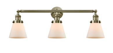 Bathroom Fixtures Three Lights by Innovations ( 405 | 205-AB-G61-LED Franklin Restoration ) 