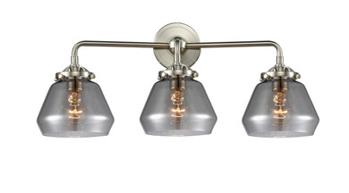 Bathroom Fixtures Three Lights by Innovations ( 405 | 284-3W-SN-G173-LED Nouveau ) 