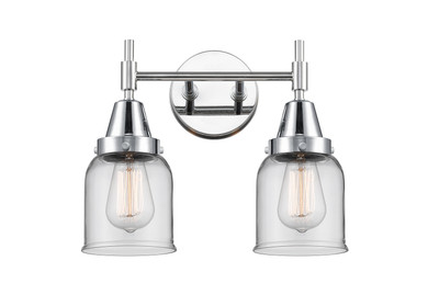 Bathroom Fixtures Two Lights by Innovations ( 405 | 447-2W-PC-G52-LED Caden ) 