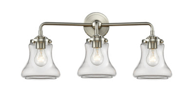 Bathroom Fixtures Three Lights by Innovations ( 405 | 284-3W-SN-G192-LED Nouveau ) 