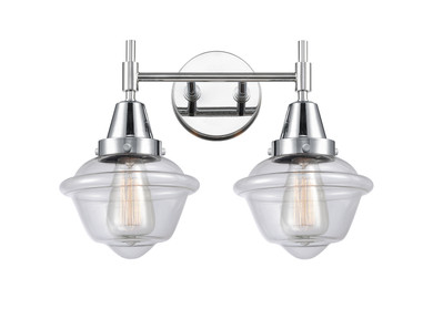 Bathroom Fixtures Two Lights by Innovations ( 405 | 447-2W-PC-G532-LED Caden ) 
