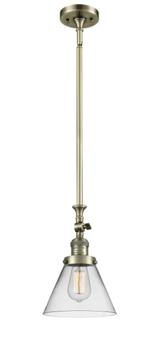 Mini Pendants Glass Down by Innovations ( 405 | 206-AB-G42-LED Franklin Restoration ) 