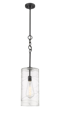 Mini Pendants Glass Down by Innovations ( 405 | 380-1S-BK-G381-8CL Wexford ) 