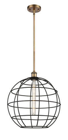 Pendants Open Frame by Innovations ( 405 | 516-1S-BB-CE-16-BK Ballston ) 