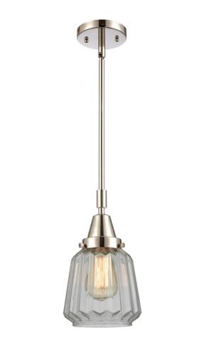 Mini Pendants Glass Down by Innovations ( 405 | 447-1S-PN-G142-LED Caden ) 