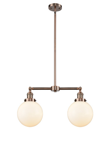 Linear/Island 2 Light Bar by Innovations ( 405 | 209-AC-G201-8-LED Franklin Restoration ) 