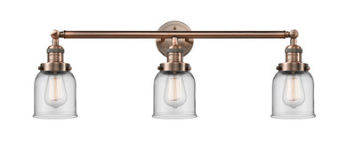 Bathroom Fixtures Three Lights by Innovations ( 405 | 205-AC-G52-LED Franklin Restoration ) 
