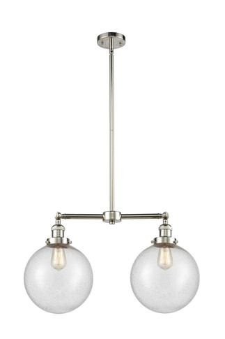Linear/Island 2 Light Bar by Innovations ( 405 | 209-PN-G204-10 Franklin Restoration ) 